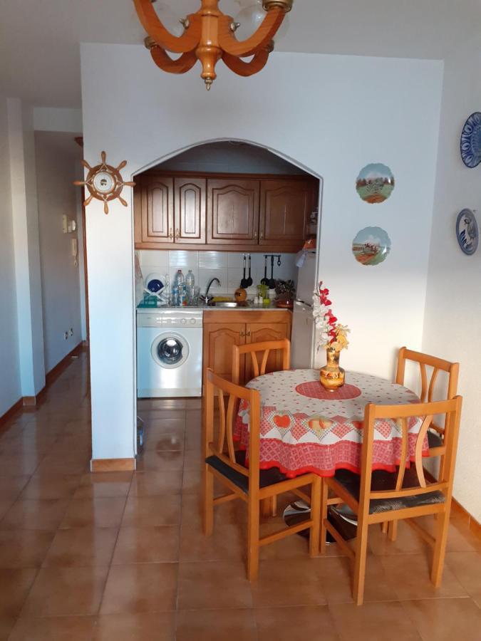 Apartamento Santa Pola, En Playa Del Tamarit Con Piscina. Exterior foto