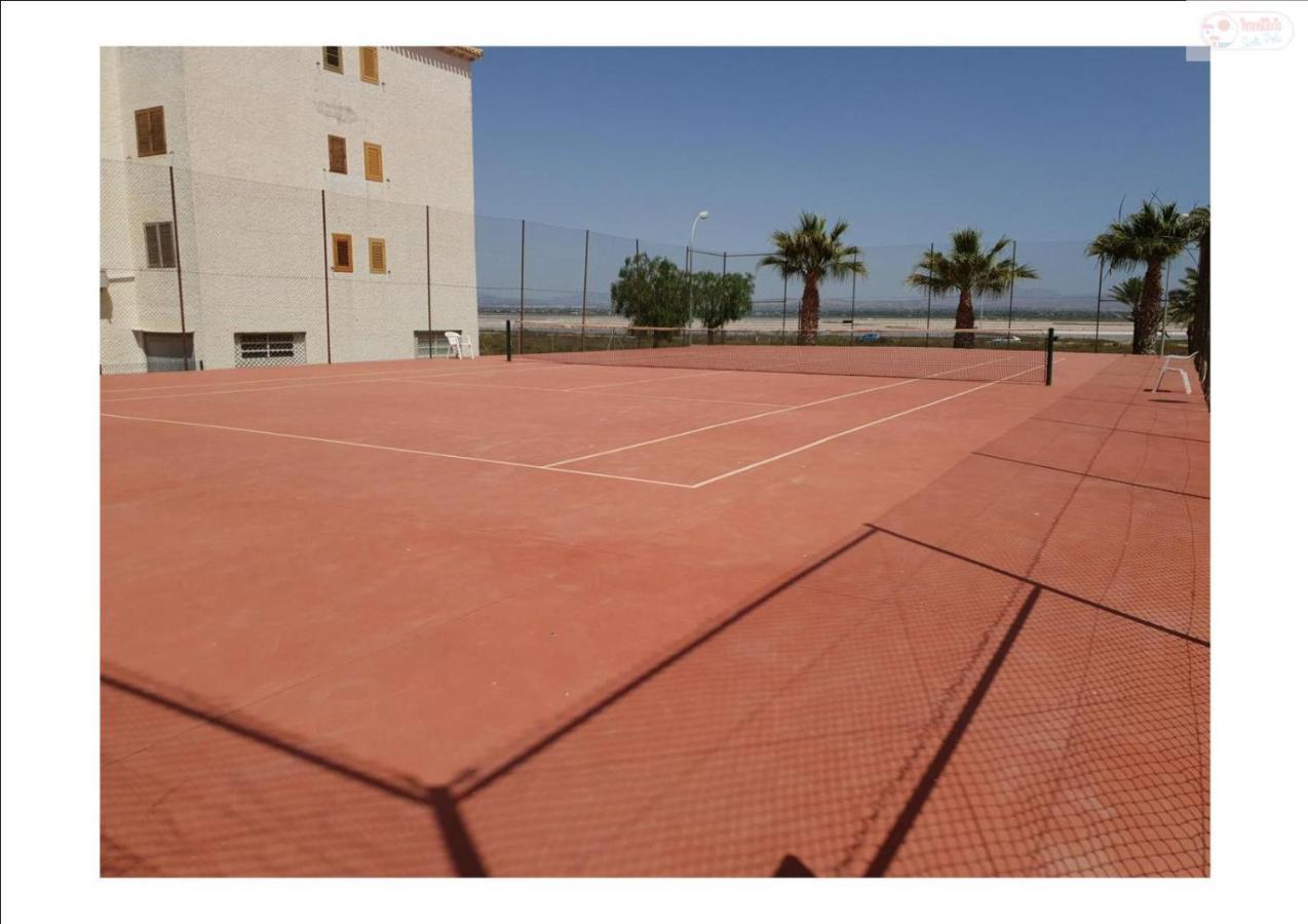 Apartamento Santa Pola, En Playa Del Tamarit Con Piscina. Exterior foto