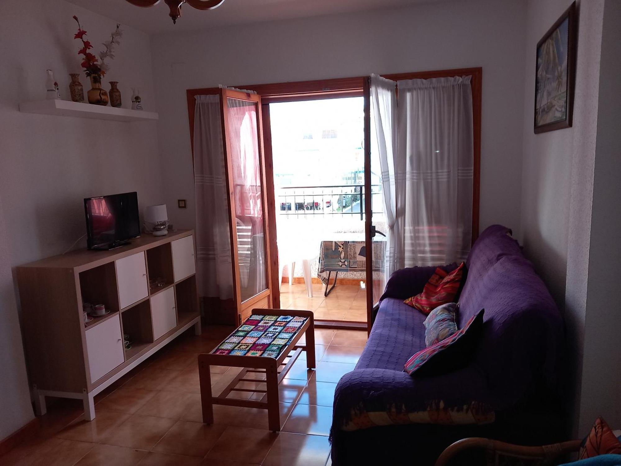 Apartamento Santa Pola, En Playa Del Tamarit Con Piscina. Exterior foto