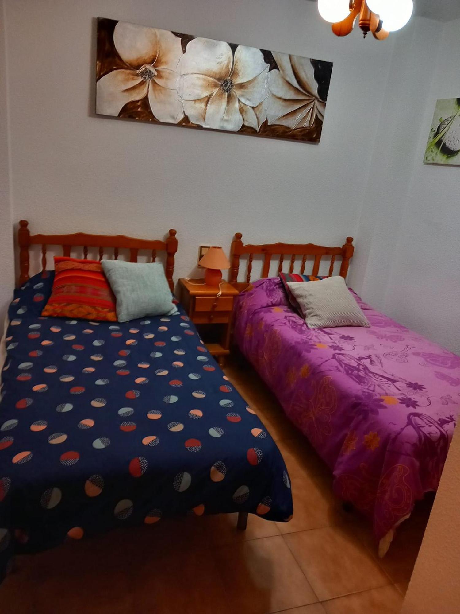 Apartamento Santa Pola, En Playa Del Tamarit Con Piscina. Exterior foto